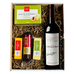 Chateau La Mothe du Barry French Wine And Cheese Gift Set Chateau La Mothe du Barry French Wine And Cheese Gift Set