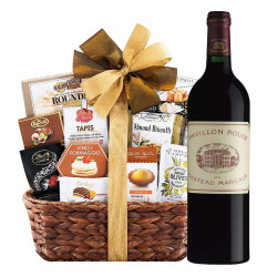 Pavillon Rouge du Chateau Margaux Red Wine Gourmet Basket