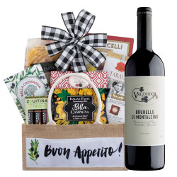 Val Di Suga Brunello Di Montalcino Wine With Italian Gift Basket Val Di Suga Brunello Di Montalcino Wine With Italian Gift Basket