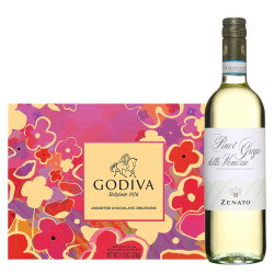 Zenato Pinot Grigio And Godiva Chocolate Box Zenato Pinot Grigio And Godiva Chocolate Box