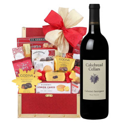 Cakebread Cellars Napa Valley Wine And Golden Gift Basket Cakebread Cellars Napa Valley Wine And Golden Gift Basket
