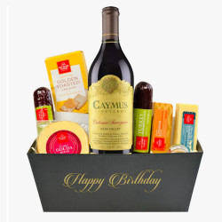Caymus Cabernet Sauvignon Birthday Wine Gift Basket Caymus Cabernet Sauvignon Birthday Wine Gift Basket