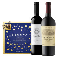 Napa Valley Wines (Set of 2) & Godiva Chocolate Box Napa Valley Wines (Set of 2) & Godiva Chocolate Box