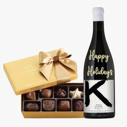 Happy Holidays Wine Gift Set Happy Holidays Wine Gift Set