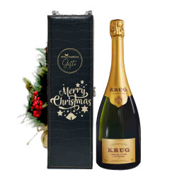 Personalized Krug Grande Cuvee Brut Champagne Gift Box Personalized Krug Grande Cuvee Brut Champagne Gift Box
