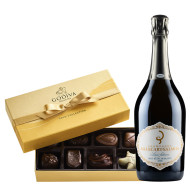 Billecart Salmon Louis Champagne with Godiva Chocolate Box Billecart Salmon Louis Champagne with Godiva Chocolate Box