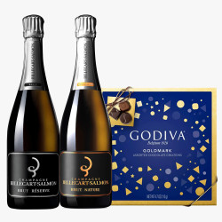 Billecart Salmon Brut Champagne Duo Gift Set Billecart Salmon Brut Champagne Duo Gift Set