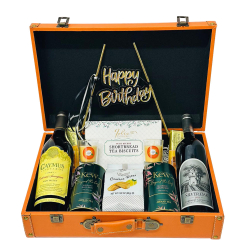 Caymus Napa & Silver Oak Alexander Valley Birthday Wine Gift Box