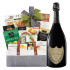 Dom Perignon Champagne Gourmet Delight Gift Basket