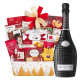 Holiday Gift Basket with Nicolas F Palmes Brut Holiday Gift Basket with Nicolas F Palmes Brut