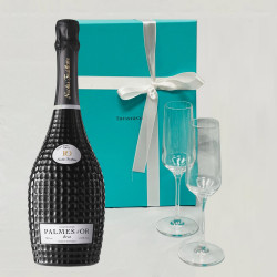 Nicolas F Palmes Brut Champagne with Tiffany & Co. Flute Gift Set Nicolas F Palmes Brut Champagne with Tiffany & Co. Flute Gift Set