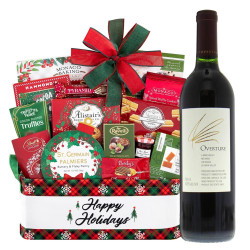 Opus One Overture Napa Valley Red Wine and Holiday Gift Basket Opus One Overture Napa Valley Red Wine and Holiday Gift Basket