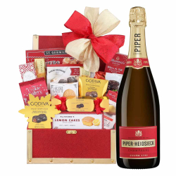 Piper Heidsieck Brut Champagne And Gourmet Gift Basket Piper Heidsieck Brut Champagne And Gourmet Gift Basket