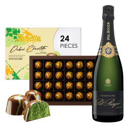 Pol Roger Brut Vintage And Dubai Chocolate Gift Set Pol Roger Brut Vintage And Dubai Chocolate Gift Set