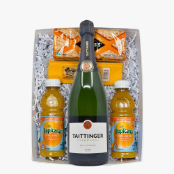 Taittinger Brut Champagne Mimosa Gift Basket Taittinger Brut Champagne Mimosa Gift Basket