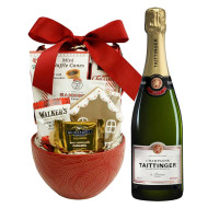 Taittinger Brut Champagne Gift Basket Taittinger Brut Champagne Gift Basket