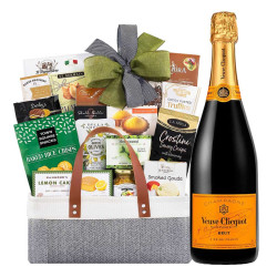 The Connoisseur Gift Basket with Veuve Clicquot The Connoisseur Gift Basket with Veuve Clicquot