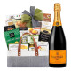 The Connoisseur Gift Basket with Veuve Clicquot