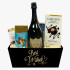 Wedding Gift Basket with Dom Perignon Champagne