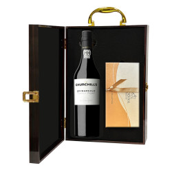 Churchill's 20 Year Old And Godiva 8 Pc Chocolate Gift Box Churchill's 20 Year Old And Godiva 8 Pc Chocolate Gift Box