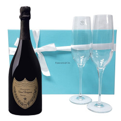 Dom Perignon Brut Champagne and Tiffany & Co. Flute Gift Set Dom Perignon Brut Champagne and Tiffany & Co. Flute Gift Set