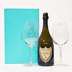 Dom Perignon and Tiffany Crystal Glasses Dom Perignon and Tiffany Crystal Glasses
