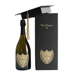 Dom Perignon Brut Champagne with Graduation Cap Dom Perignon Brut Champagne with Graduation Cap