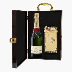 Moet & Chandon Imperial Brut Champagne and Chocolate Gift Box Moet & Chandon Imperial Brut Champagne and Chocolate Gift Box
