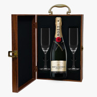 Moet & Chandon Brut Imperial Champagne And Flutes Gift Set Moet & Chandon Brut Imperial Champagne And Flutes Gift Set