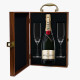 Moet & Chandon Brut Imperial Champagne And Flutes Gift Set Moet & Chandon Brut Imperial Champagne And Flutes Gift Set