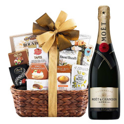 Bon Appetit Gourmet Gift Basket with Moet & Chandon Imperial Brut Bon Appetit Gourmet Gift Basket with Moet & Chandon Imperial Brut