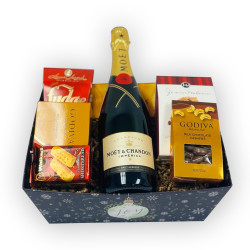 Moet & Chandon Imperial Brut with Gourmet Gift Basket Moet & Chandon Imperial Brut with Gourmet Gift Basket