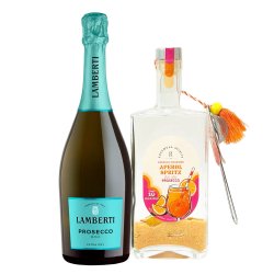Lamberti Prosecco Sparkling Wine and Aperol Spritz Gift Set