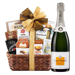 Veuve Clicquot Demi Sec and Bon Appetit Gourmet Gift Basket Veuve Clicquot Demi Sec and Bon Appetit Gourmet Gift Basket