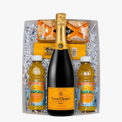 Veuve Clicquot Champagne Mimosa Gift Basket