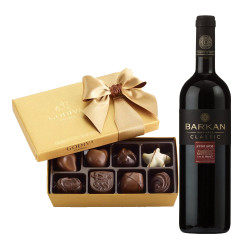 Barkan Cabernet Sauvignon Wine and Godiva 8pc Gift Set Barkan Cabernet Sauvignon Wine and Godiva 8pc Gift Set