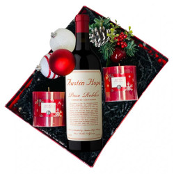 Austin Hope Cabernet Sauvignon Christmas Wine Gift Box Austin Hope Cabernet Sauvignon Christmas Wine Gift Box