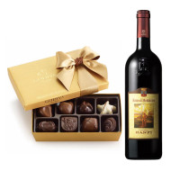 Banfi Rosso di Montalcino Wine & Godiva 8 PC Chocolate Gift Set Banfi Rosso di Montalcino Wine & Godiva 8 PC Chocolate Gift Set