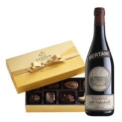 Amarone della Valpolicella Classico and Godiva Chocolate Gift Set