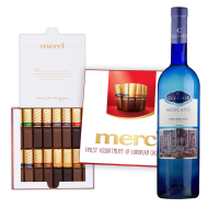 Cantina Gabriele Moscato & Merci Chocolate Gift Set Cantina Gabriele Moscato & Merci Chocolate Gift Set