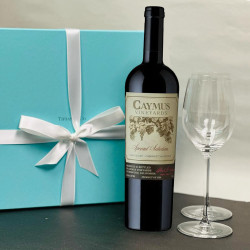 Caymus Special Selection 2019 with Tiffany Wine Glasses Set Caymus Special Selection 2019 with Tiffany Wine Glasses Set