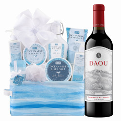 Daou Cabernet Sauvignon Paso Robles With Serenity Soak Spa Gift Basket Daou Cabernet Sauvignon Paso Robles With Serenity Soak Spa Gift Basket