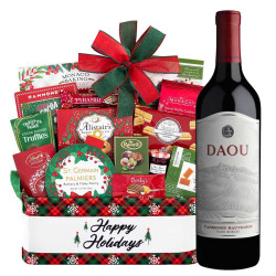 Daou Cabernet Sauvignon Wine And Holiday Gift Basket Daou Cabernet Sauvignon Wine And Holiday Gift Basket