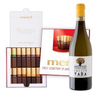 Emilio Vada Moscato d’Asti Wine and Merci Chocolate Box Emilio Vada Moscato d’Asti Wine and Merci Chocolate Box
