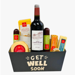Get Well Soon Chateau La Mothe du Barry French Wine Gift Basket Get Well Soon Chateau La Mothe du Barry French Wine Gift Basket