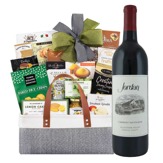 Jordan Cabernet Sauvignon Alexander Valley Red Wine Gift Basket Jordan Cabernet Sauvignon Alexander Valley Red Wine Gift Basket