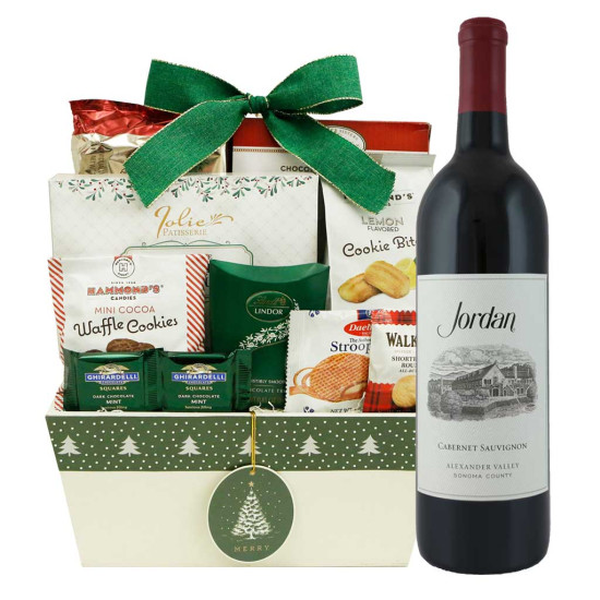 Jordan Cabernet Sauvignon Wine Gift Basket Jordan Cabernet Sauvignon Wine Gift Basket