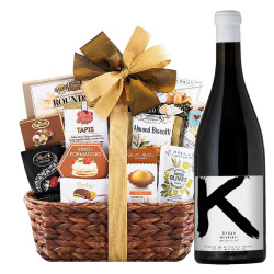K Vintners Syrah Wine and Bon Appetit Gourmet Gift Basket K Vintners Syrah Wine and Bon Appetit Gourmet Gift Basket