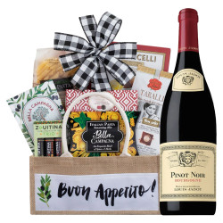 Louis Jadot Bourgogne Pinot Noir French Wine and Gourmet Gift Basket Louis Jadot Bourgogne Pinot Noir French Wine and Gourmet Gift Basket