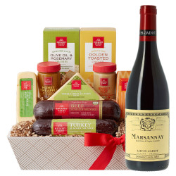Louis Jadot Marsannay Red Wine And Cheese Gift Basket Louis Jadot Marsannay Red Wine And Cheese Gift Basket
